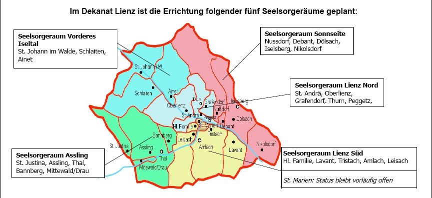 Seelsorgeräume in Lienz Seelsorgeräume in Lienz