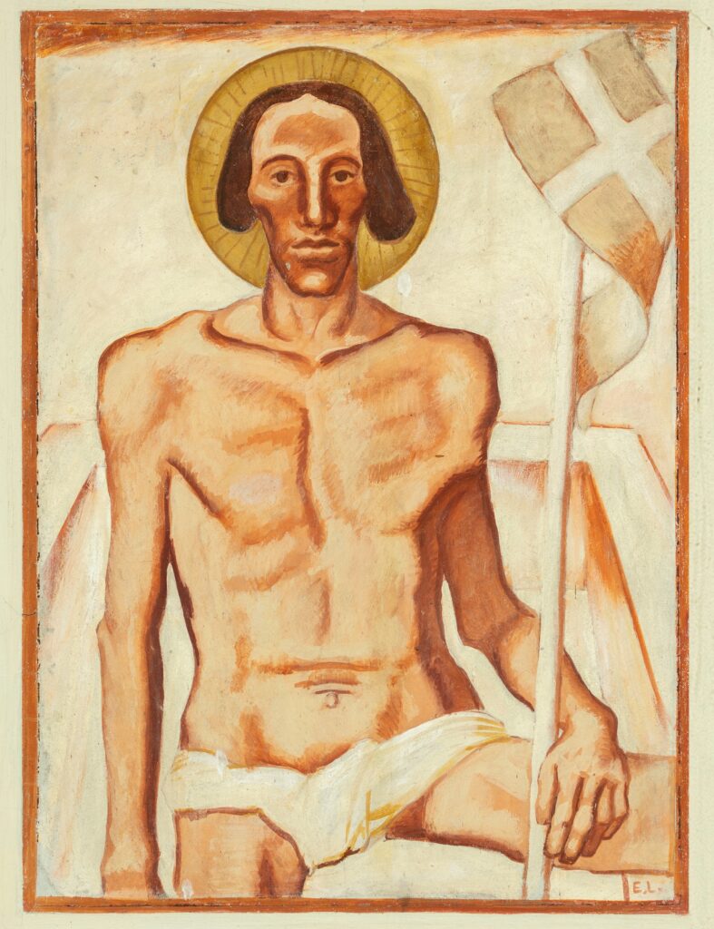 Egger-Lienz Kapelle - Bild "Der Auferstandene“