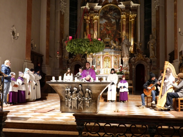 Rorate am 19. Dez. mit Saitenverkehrt