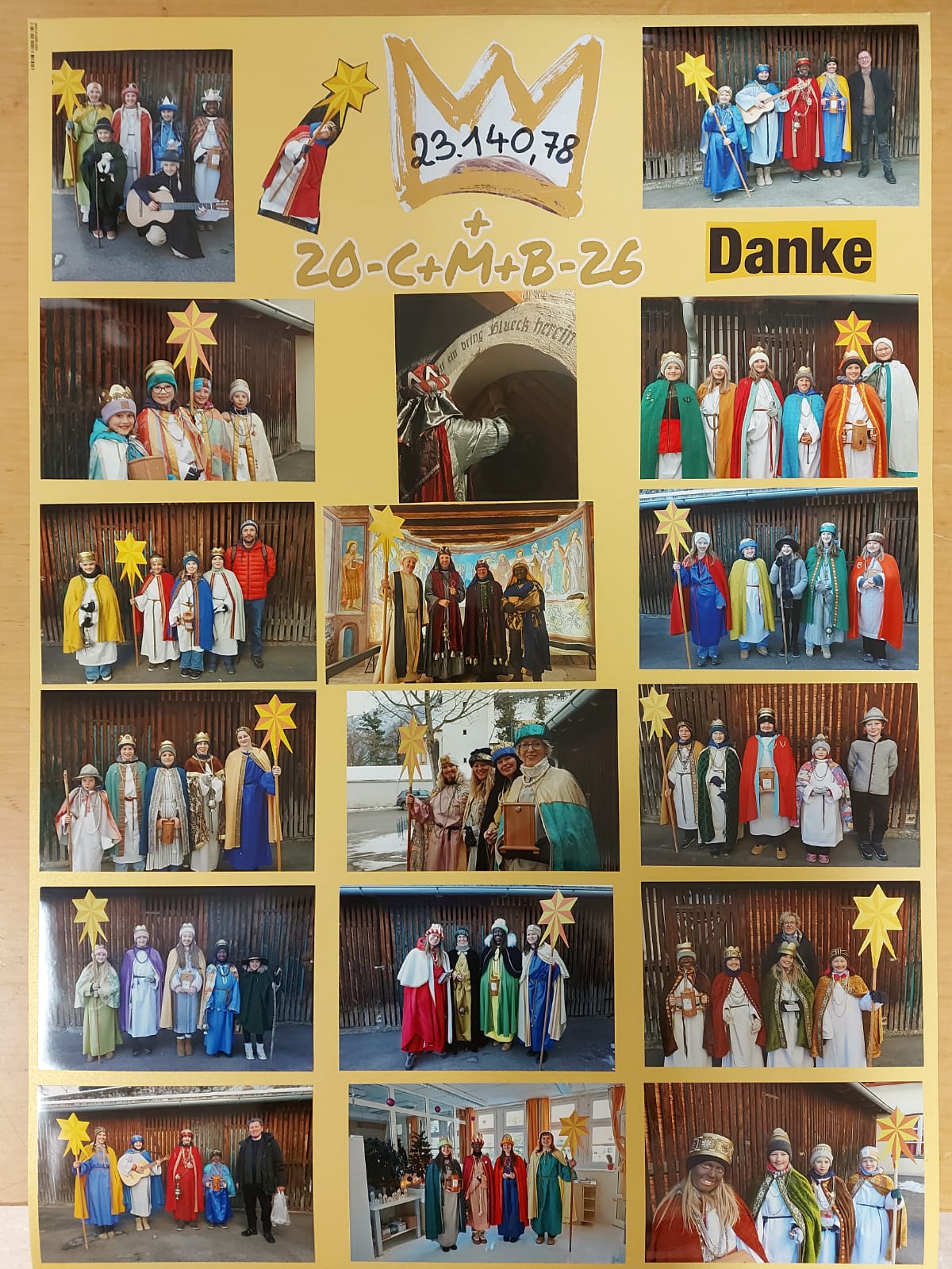 Plakat aller Sternsinger 2026