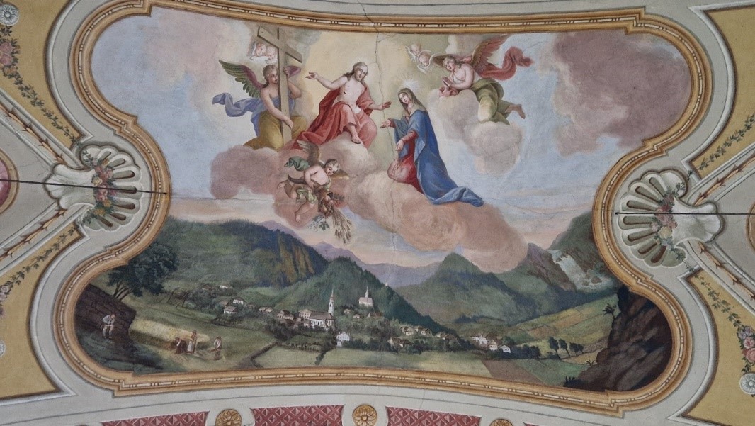 Maria-als-Fuersprecherin-bei-Jesus-für-Oberlienz Maria als Fürsprecherin bei Jesus für Oberlienz