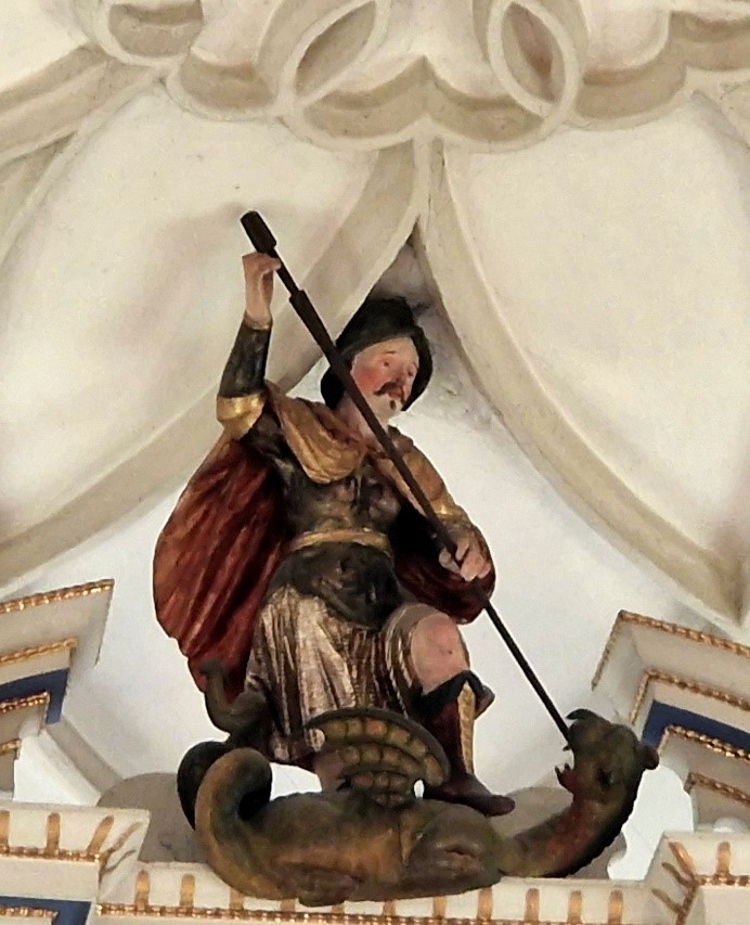 Hl. Georg am Hochaltar Hl. Georg am Hochaltar