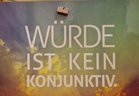 Predigt Würde ist kein Konjunktiv